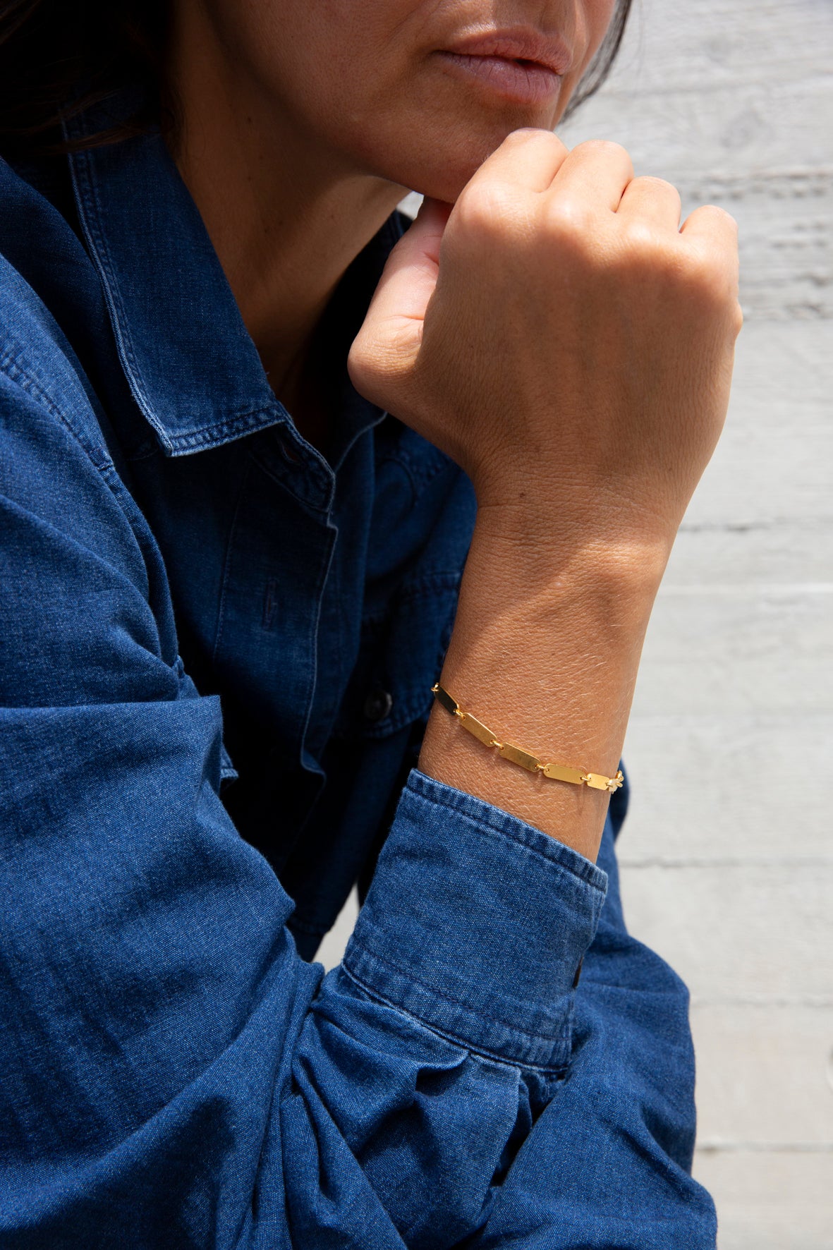 LINKED PAILLETTES BRACELET