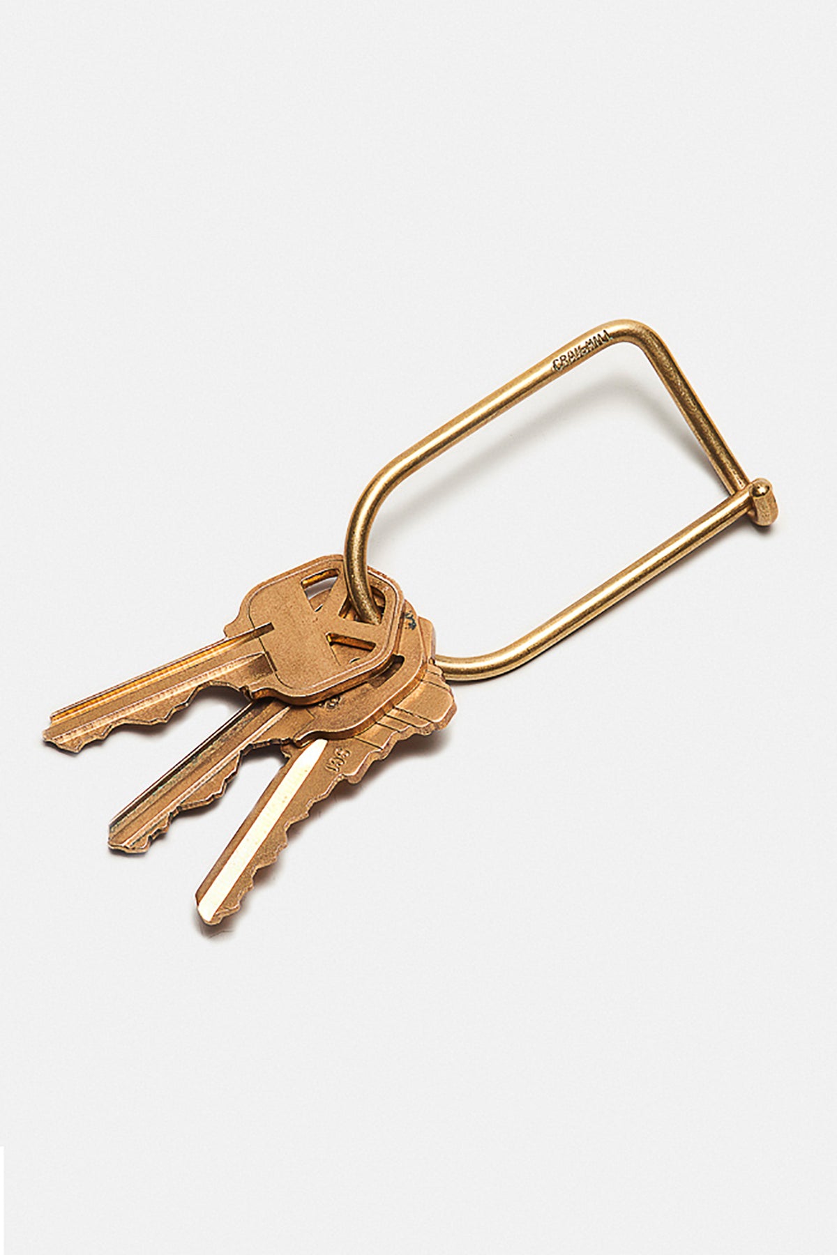 CRAIGHILL BRASS KEYRING